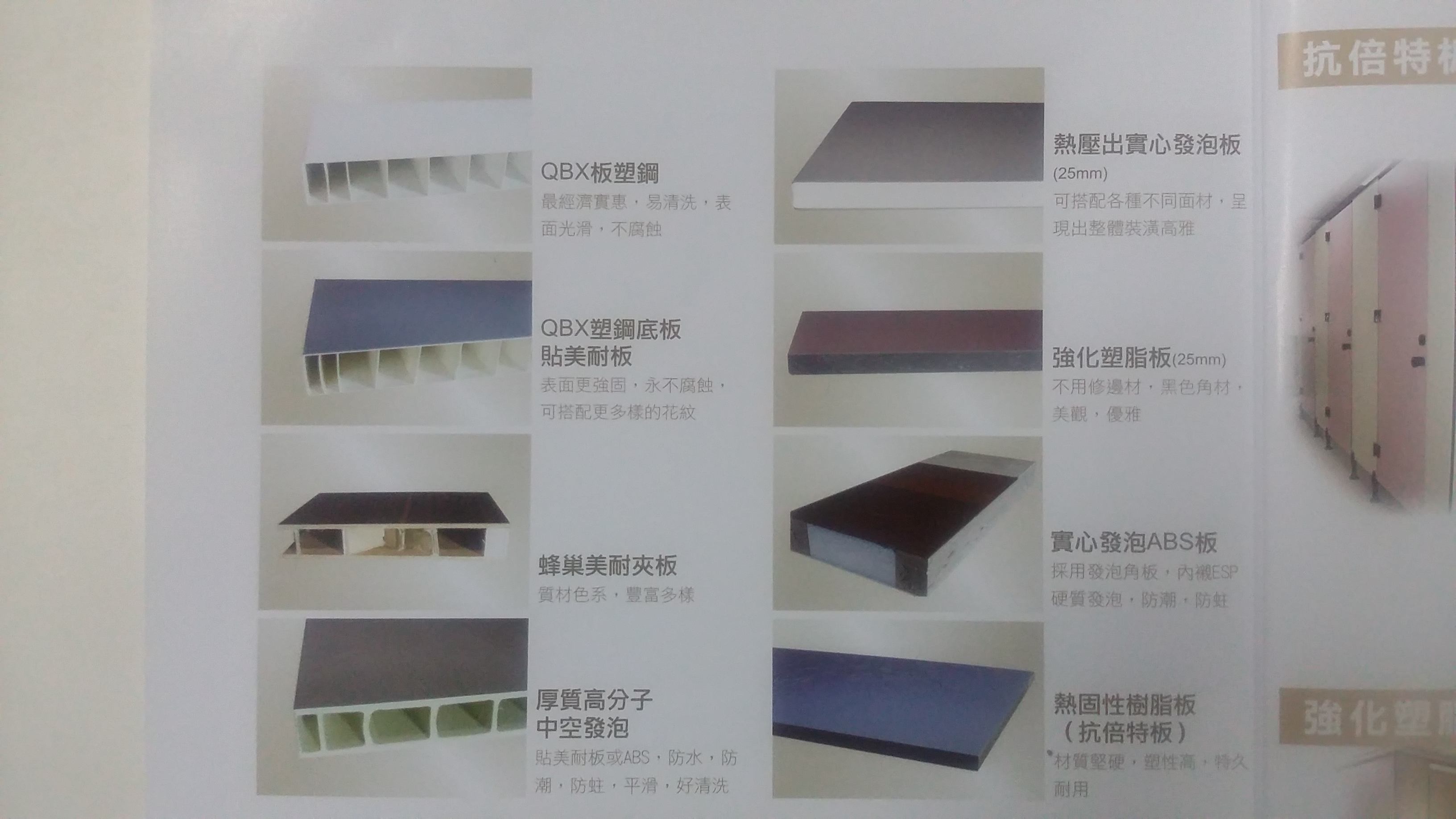 PVC塑膠搗擺壁板寬7尺x1尺(以尺算)(訂製品)