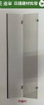 塑鋼折疊門白色平面二片75cmx200cmx3.5cm以内(價格請來電洽詢)
